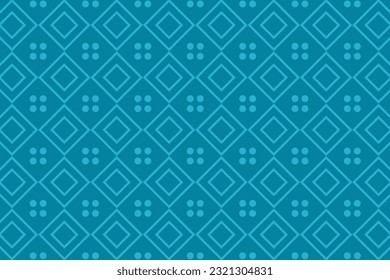 Luxury seamless pattern in tosca colors. Elegant background vector illustration.