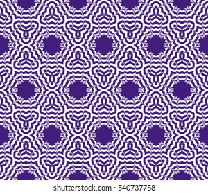 Luxury seamless purple and white floral wallpaper. geometric ornament. Vector illustration. for template, invitation, wallpaper