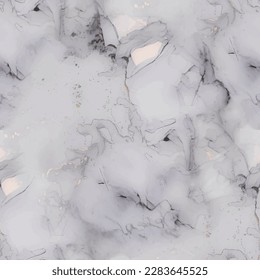 Luxury Seamless Repeat. Amethyst Water Color Watercolor. Gold Wall Floor. Marble Alcohol Ink. Blue Abstract Watercolor. Light Marble Background. Blue Fluid Elegant Texture. Gold Water Color Marble.
