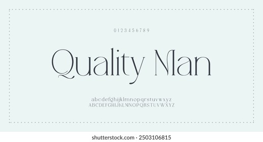 Luxury Serif Font en estilo moderno con un gran conjunto de ligaduras diferentes, esta tipografía se puede utilizar para logotipos