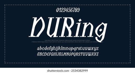 Luxury serif font in modern style. Elegant wedding alphabet letters font and number. Typography Luxury classic lettering serif fonts decorative vintage retro logo
