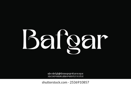 Fonte serif de luxo em estilo moderno. Elegante casamento alfabeto letras fonte e número. Tipografia Luxo clássico lettering serif fontes decorativo vintage retro logo