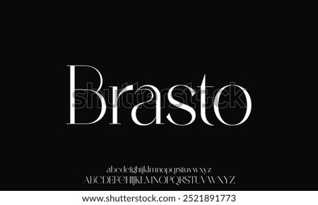 Luxury serif font in modern style. Elegant wedding alphabet letters font and number. Typography Luxury classic lettering serif fonts decorative vintage retro logo