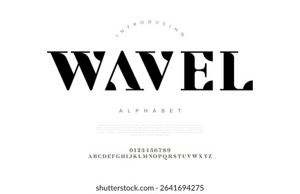 Luxury serif stencil font with clean cuts and strong elegance, great for editorial headlines and branding