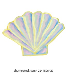 luxury shell clipart object element
