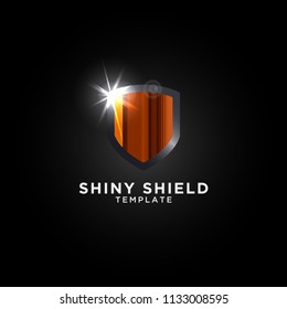 Luxury shield graphic design template