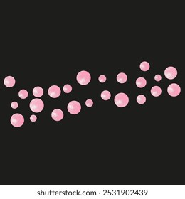 Luxury Shimmer. Rose Glowing Stardust. December Cover. Metallic Wallpaper. Golden Polka Offer. Pink Birthday Card. New Year Brochure. Pink Luxury Shimmer