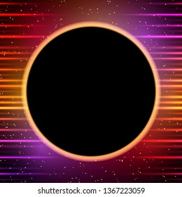 Luxury shining colorful background. Design for presentation, concert, show. Vector illustration