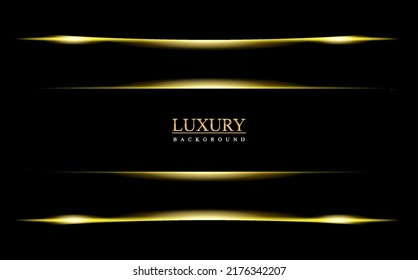 Luxury shiny black background design