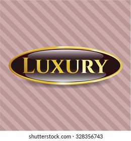 Luxury shiny emblem