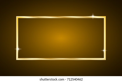 Luxury Shiny Gold Rectangle Background - Geometric Wallpaper