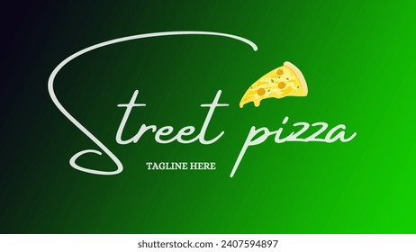 Luxury signature Food logo design handwriting signature style vector template Signature Logo Template elegant design logo Sign Symbol template vector icon.