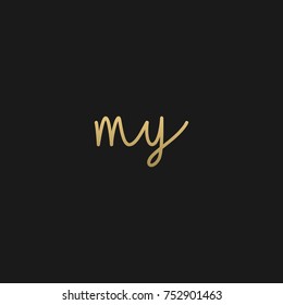 Luxury Signature Style initial based my logos
