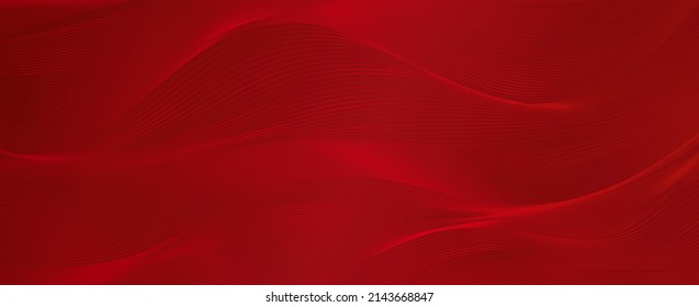 Diseño de fondo de seda de lujo con patrón de línea roja abstracta diagonal en color oscuro. Plantilla horizontal vectorial para banner de negocios, invitación premium, vale, certificado de regalo de prestigio 