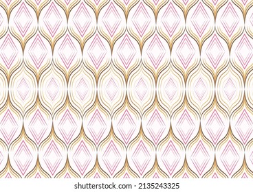 Luxury silk fabric seamless pattern