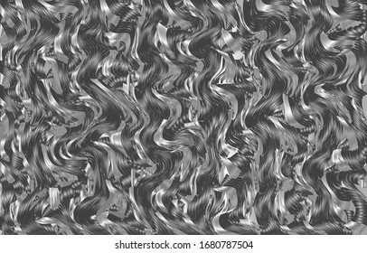 Patrón de plata de lujo 58. Textura de remolque de mármol líquido.Antecedentes abstractos. Diseño de tinte fluido de la técnica de mármol para tela, azulejos, interiores, postales, banner, tapa, papel pintado, sitio web, Vector.