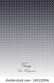 luxury silver vintage wallpaper design with place for your text