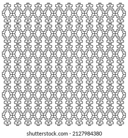 Luxury Simple Design Ornaments, Aztecs Black White Pattern, Texture, Background