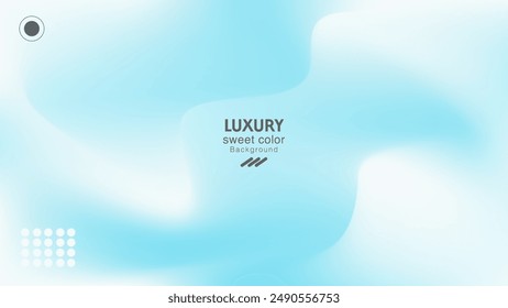 Luxury sky blue soft pastel color background vector design, gradient background, in eps 10