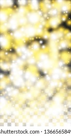 Luxury Snowfalls Design for Banner, Poster, Template, Card, Web, Advertisement, Party or Disco Print. Abstract Flicker Background with a Party Lights Design. 