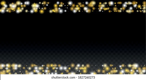Luxury Snowfalls Design for Banner, Poster, Template, Card, Web, Advertisement, Party or Disco Print. Abstract Flicker Background with a Party Lights Design. 