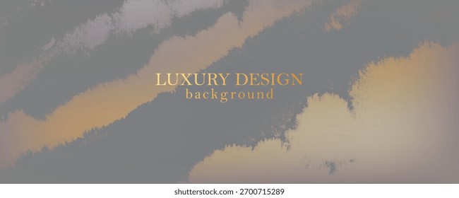 Luxury soft gradient background. Grainy noisy texture. Golden chic elegant design.  Natural organic texture. Marble imitation. Halftone, watercolor effect.