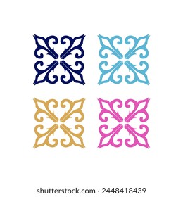 Luxury Spa Ayurveda Resort Logo Sign Symbol Vector