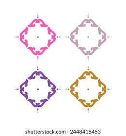 Luxury Spa Ayurveda Resort Logo Sign Symbol Vector