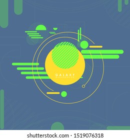 luxury space explore the universe background templates