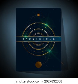 luxury space explore the universe background templates