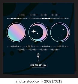 el espacio de lujo explora las plantillas de fondo del universo