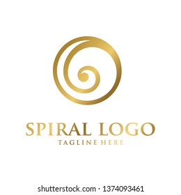 Luxury spiral logo