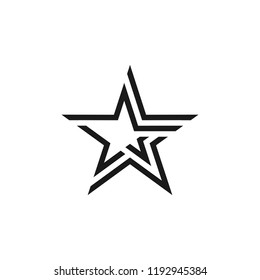 Luxury Star Logo Design Vector Graphic Stock Vector (royalty Free 