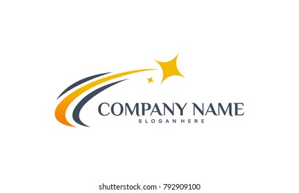 Luxury Star logo designs template, Elegant Star logo designs, Fast star logo designs concept