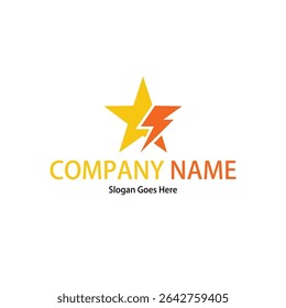 Luxury Star logo icon design with reaching concept idea, Elegant rising Star logotype design
