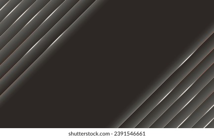 Luxury stripes with line background. New way of your design.