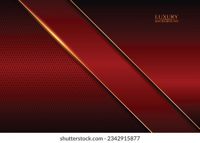 Luxury stripes on  metallic texture background. Vector illustration.