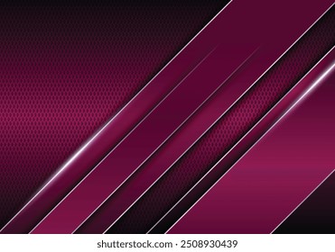 Luxury stripes overlapping layer with stripes background. Vector illustration.