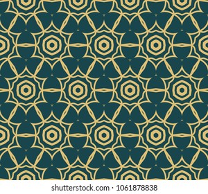 Luxury stylish geometric ornament. seamless blue pattern. Set of color background. Vector illustration for decorative ornament.