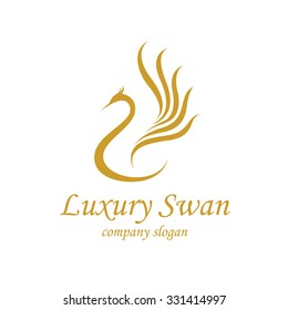 luxury swan logo