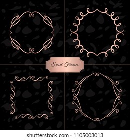 luxury swirl frame collection 4 in 1