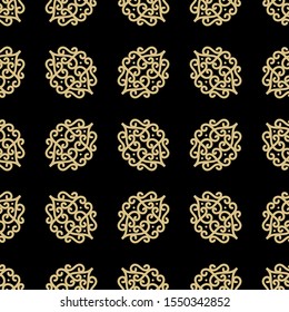 luxury symbol seamless pattern vector illustration