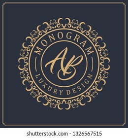 Luxury template design for wedding and decoration