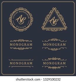 Diseño de plantilla de lujo para bodas y decoración