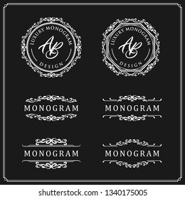 Luxury template design for wedding and decoration