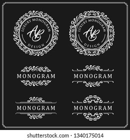 Luxury template design for wedding and decoration