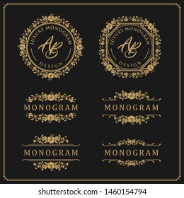 Luxury template design for wedding and decoration