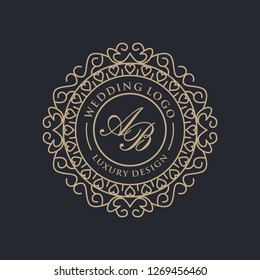 Luxury template logo design