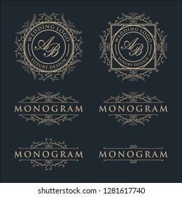 Luxury template logo design