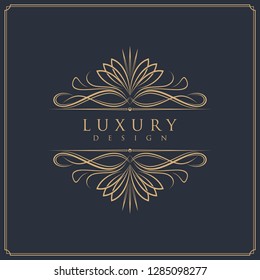 Luxury template logo design